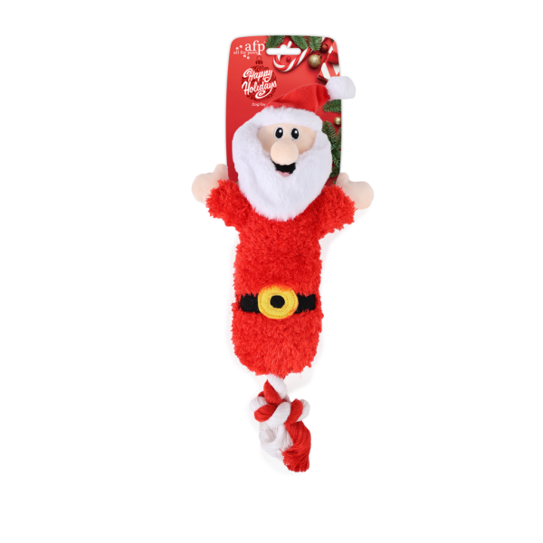 AFP Happy Holidays Merry Tug & Fetch Weihnachtsmann