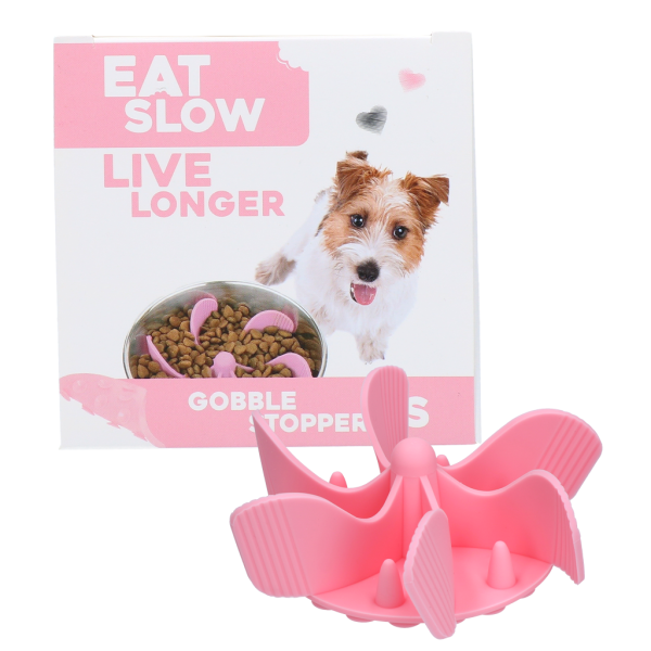 Eat Slow Live Longer Gobble Stopper Rosa S
