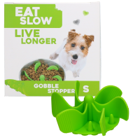 Eat Slow Live Longer Gobble Stopper Grün S