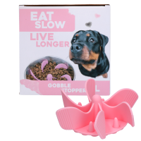 Eat Slow Live Longer Gobble Stopper Rosa L