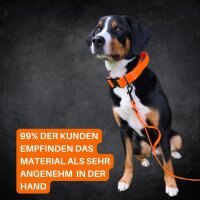 Führleine WOOFLEX® Classic verstellbar Sunset Orange