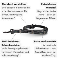 Führleine WOOFLEX® Classic verstellbar Woodland...