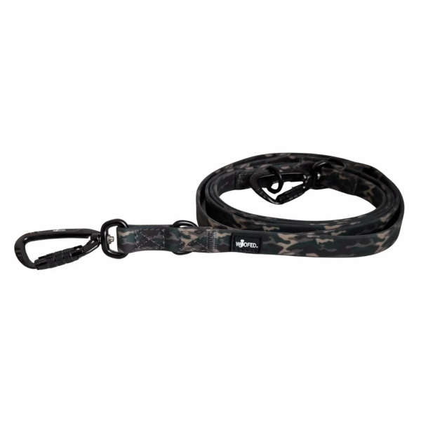 Führleine WOOFLEX® Pro verstellbar Woodland Camo