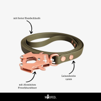 Biothane Tactical Führleine mit fester Handschlaufe