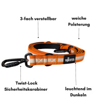 Nylon Führleine Pro Orange Glow