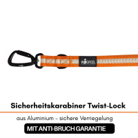 Nylon Führleine Pro Orange Glow