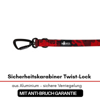 Nylon Führleine Pro Red Camo