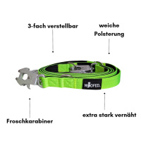 taktische Nylon Führleine Apple Green