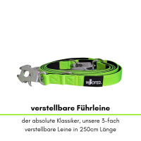 taktische Nylon Führleine Apple Green