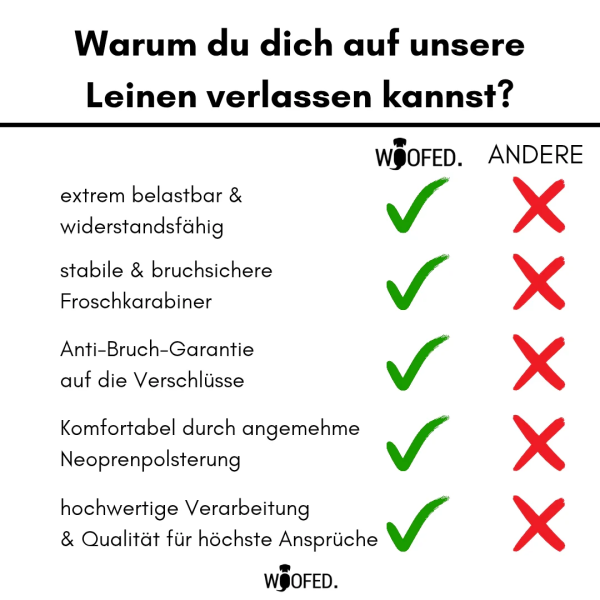 taktische Nylon Führleine Black Gold