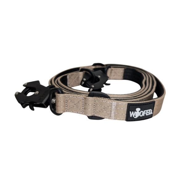 Nylon Tactical Führleine Desert Tan