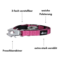 taktische Nylon Führleine Raspberry