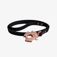 Leder Tactical Führleine mit Handschlaufe