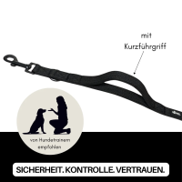 Nylon Classic Führleine Deep Black