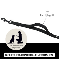 Nylon Classic Führleine Deep Black