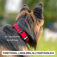 Nylon Classic Halsband Rosso Red