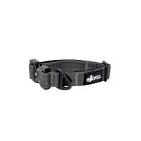 Nylon Tactical Halsband für kleine Hunde Anthracite