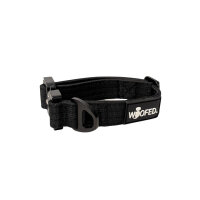 Nylon Tactical Halsband für kleine Hunde Deep Black
