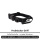 taktisches Nylon Halsband für kleine Hunde Deep Black