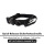 taktisches Nylon Halsband für kleine Hunde Deep Black