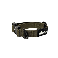 Nylon Tactical Halsband für kleine Hunde Military Olive