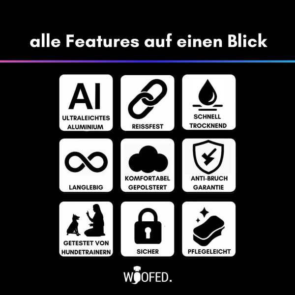 taktisches Nylon Halsband für kleine Hunde Pink Blue Sky