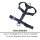 Y-Hundegeschirr 4fach-verstellbar mit Griff und Sicherheitsschnallen Midnight Blue - ultraleicht