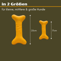 Hundespielzeug Stoffknochen Playbone