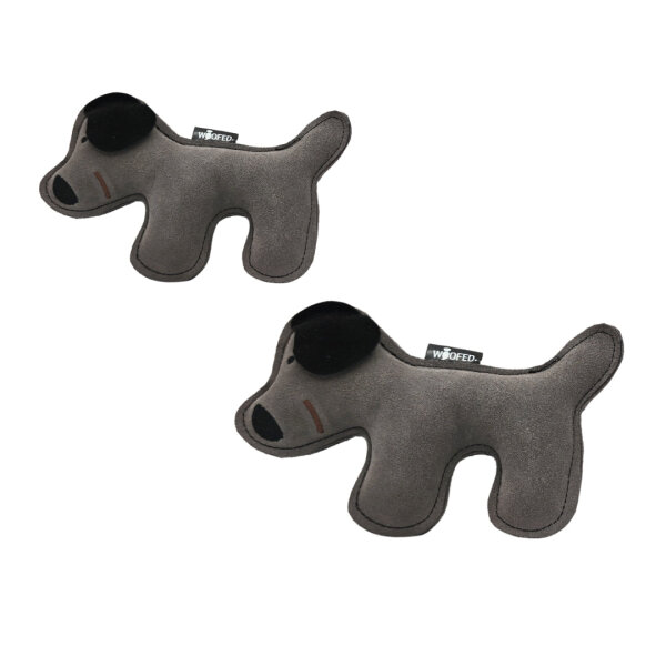 Hundespielzeug Hund aus Leder