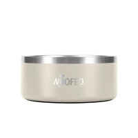 Premium Edelstahlnapf Creamy Beige