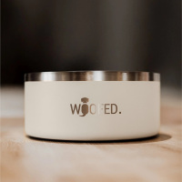 Premium Edelstahlnapf Creamy Beige