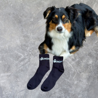 Sneaker Socken DOGMOM aus Baumwolle