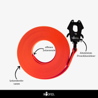 Biothane Tactical Schleppleine - 5m / mit Handschlaufe