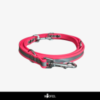 Biothane Reflective Führleine verstellbar - 3m / Gun