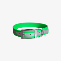 Biothane Reflective Halsband verstellbar - 19mm / 2XL...
