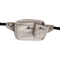 Multifunktionale Gassitasche - 2 in 1 Bauchtasche & Schultertasche Beige