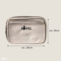 Multifunktionale Gassitasche - 2 in 1 Bauchtasche & Schultertasche Beige