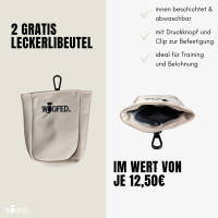 Multifunktionale Gassitasche - 2 in 1 Bauchtasche & Schultertasche Beige