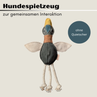 nachhaltiges Hundespielzeug Ente Ella