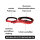 Nylon Retrieverleine verstellbar Rosso Red