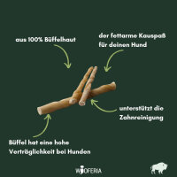 Büffelhaut Kaurollen
