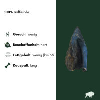 Büffelohr mit Fell
