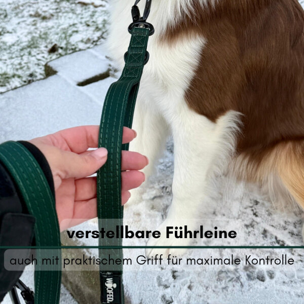 Nylon Pro Führleine Dark Green