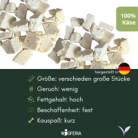 Käse gefriertgetrocknet