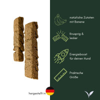 Müsliriegel mit Banane