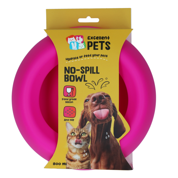 Excellent Pets No-Spill Bowl 800ml M