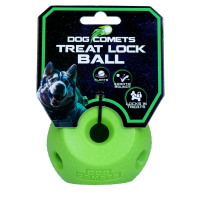 Dog Comets Treat Lock Ball grün