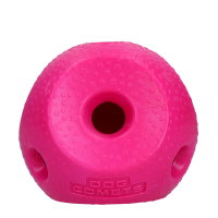 Dog Comets Treat Lock Ball Rosa
