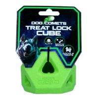 Dog Comets Treat Lock Cube Grün