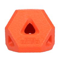 Dog Comets Treat Lock Cube Orange